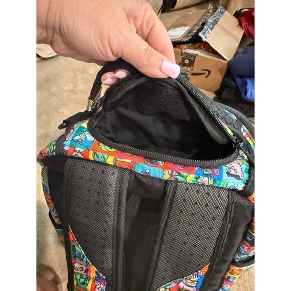 Sprayground Backpack Repeat Mayhem DLXSV Anime Skulls RARE NWOT - Picture 9 of 11